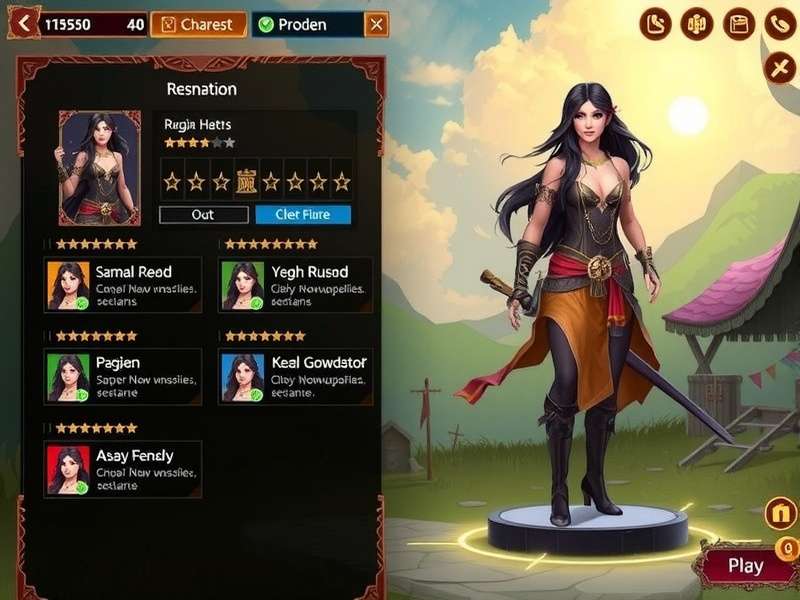 Warrioress Rani S Odyssey gameplay screenshot showing character in action